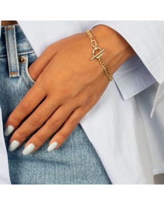 Chunky Cuban Link Toggle Bracelet