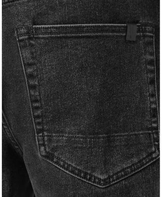Iggy Regular Fit Jeans in Washed Black