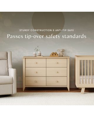 Sprout 6 Drawer Double Dresser