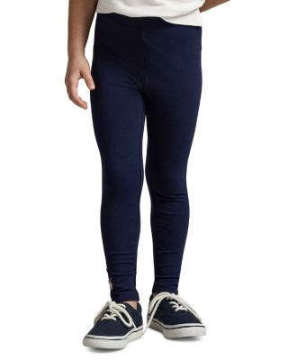 Girls' Stretch Cotton Leggings - Little Kid