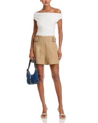 Off-The-Shoulder Jersey Top - Exclusive