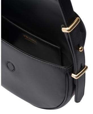 Arque Leather Shoulder Bag with Flap