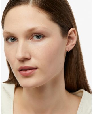 Gold Huggie Hoop Earrings