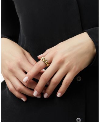 Gold Statement Parker Ring