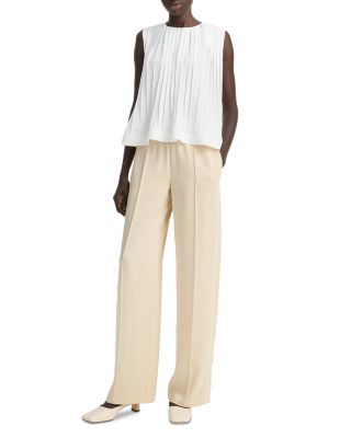 Mid Rise Side Stripe Pants