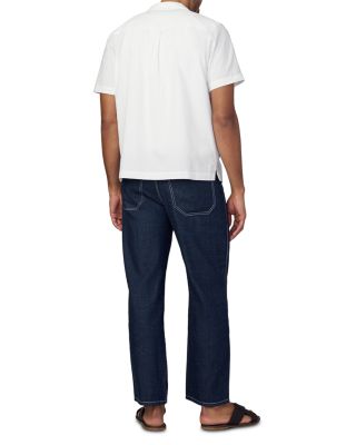 Seersucker Regular Fit Camp Shirt