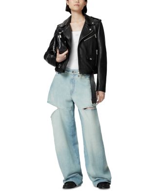Lauryn Loose Cutout Jeans in Light Wash