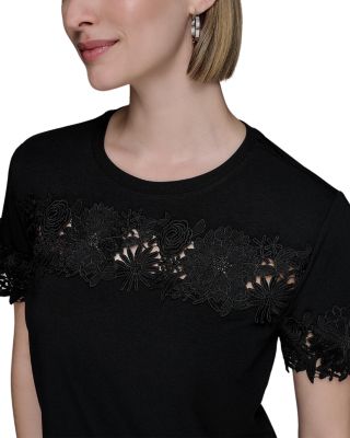 Lace Trim Tee