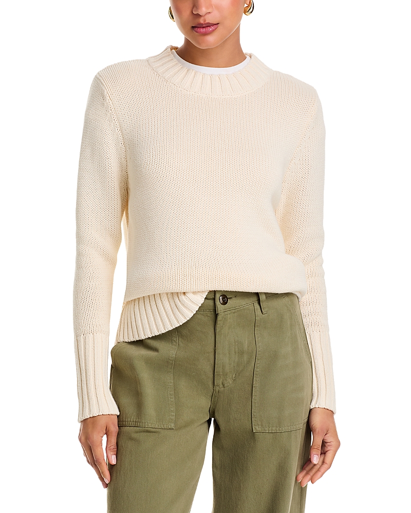 Kule The Tatum Striped Sweater In Neutral