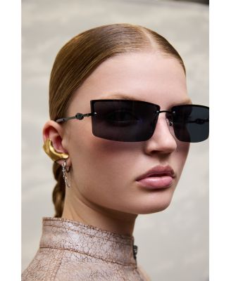 Alien Rectangle Sunglasses, 69mm