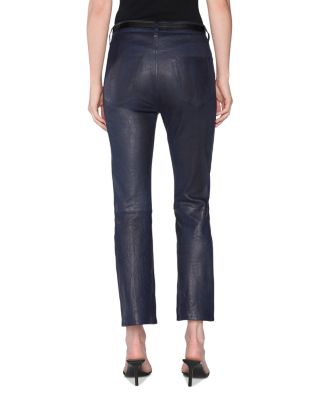 The Leather Reboot Crop Pants