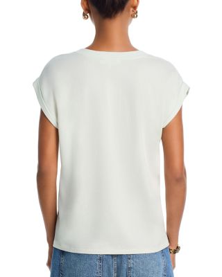 Easy Cotton V Neck Tee
