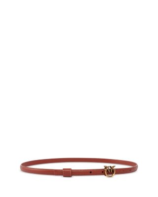 Women's Love Berry H1 Brown Leather Belt