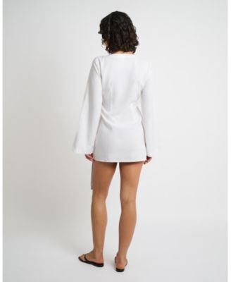 Air Linen Wrap Dress