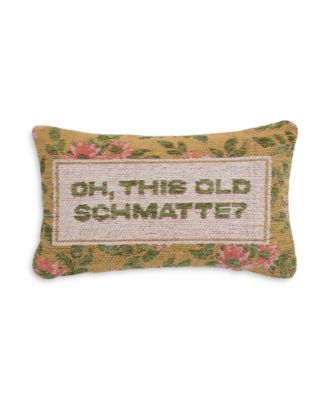 TOV Furniture - Oh, This Old Schmatte Jacquard Cotton Accent Pillow