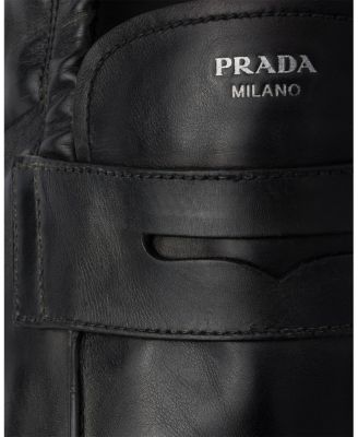 Men's Shuffle Antiqued Leather Loafers