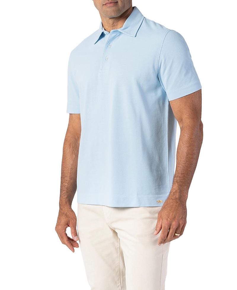 Robert Talbott Walker Short Sleeve Polo