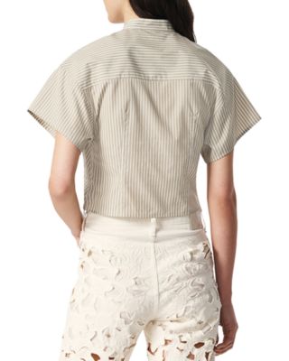 Gretchen Stripe Poplin Shirt