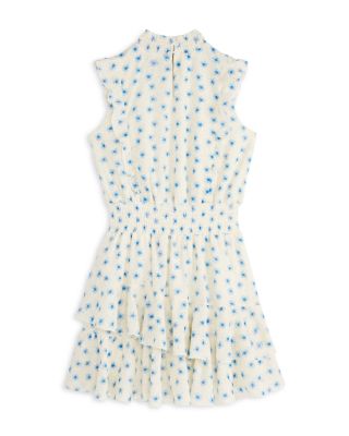 Girls' Cotton Voile Eyelet Print Dress, Little Kid, Big Kid - Exclusive