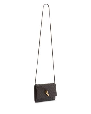 Andiamo Intrecciato Leather Crossbody Bag