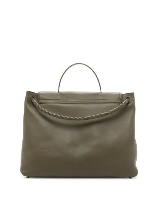 Large Ciao Ciao Intrecciato Leather Top Handle Bag