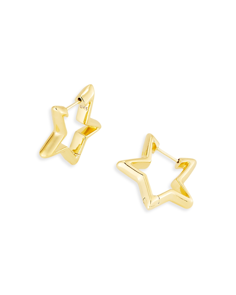 Kendra Scott Star Huggie Hoop Earrings
