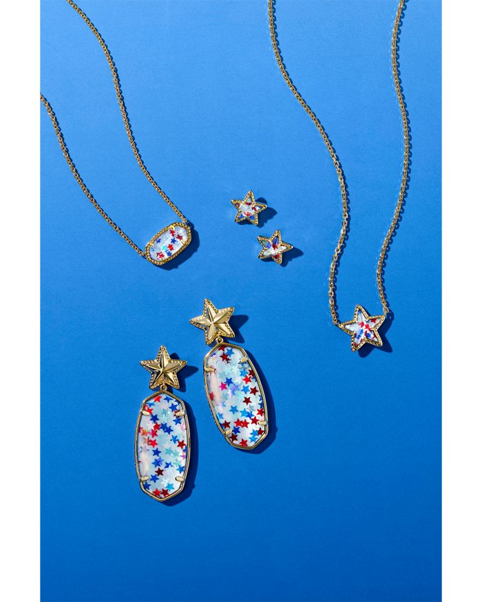 Elle Star Drop Earrings