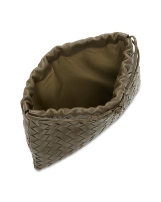 Dustbag Intrecciato Leather Shoulder Bag