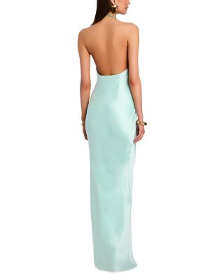 Anat Beaded Halter Dress