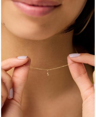 Solid Gold - Birthstone Necklace