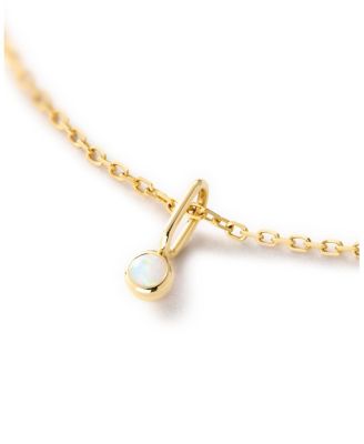 Solid Gold - Birthstone Necklace