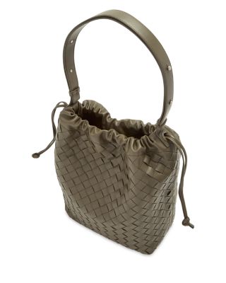 Avenue Intrecciato Leather Shoulder Bag