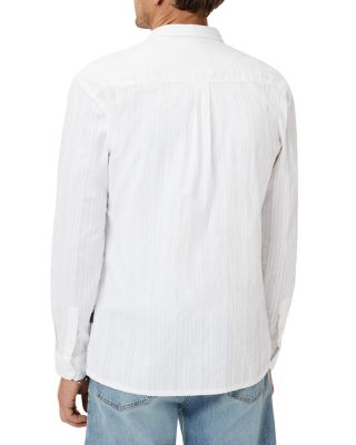 Roman Oversized Fit Textured Shirt