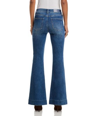 Kinsley High Rise Ultra Flare Jeans in Avenue