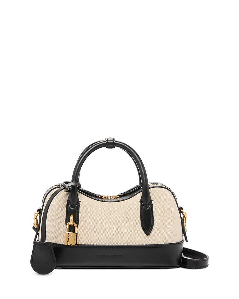 Stella Mccartney Stella Ryder Small Top Handle Bag In Neutral