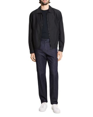 Zip Blouson in Soft Lawn
