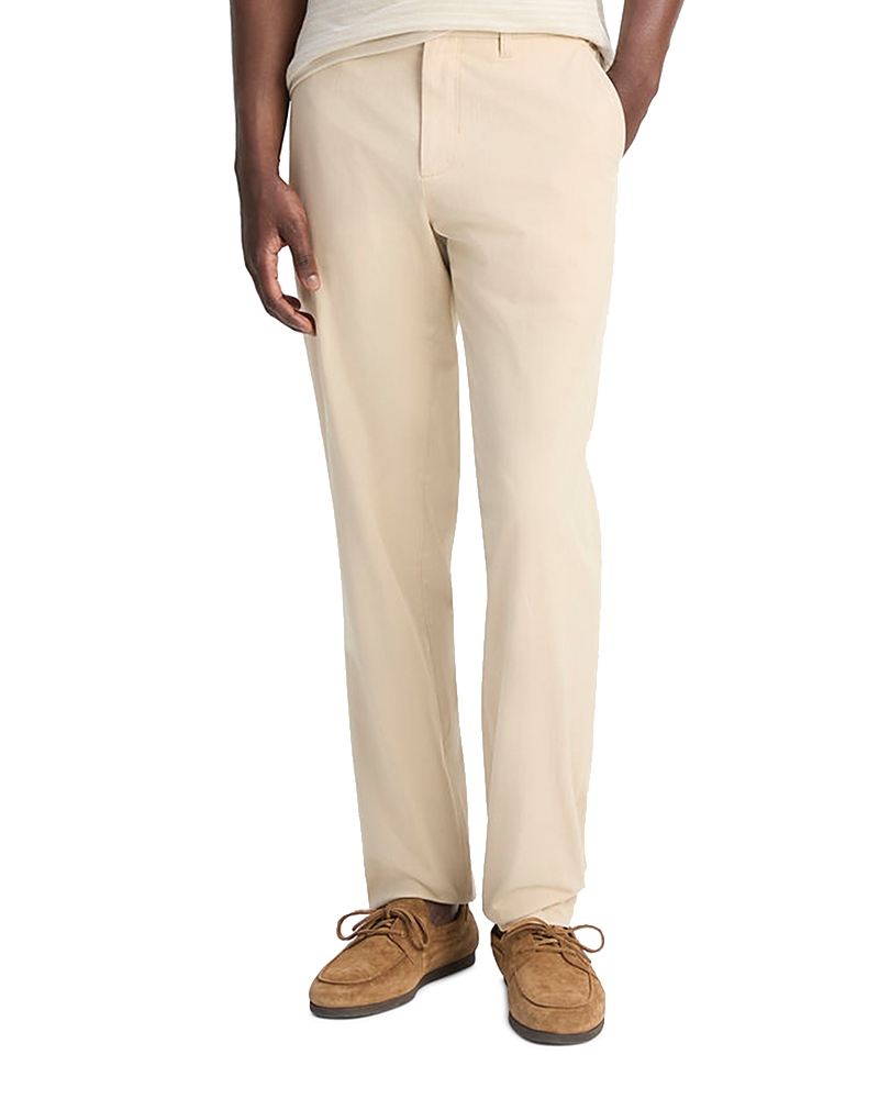 Vince Flat Front Stretch Cotton Chinos