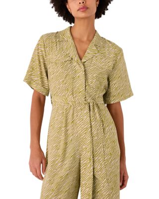 Petites Kelly Tiger Flame Jumpsuit