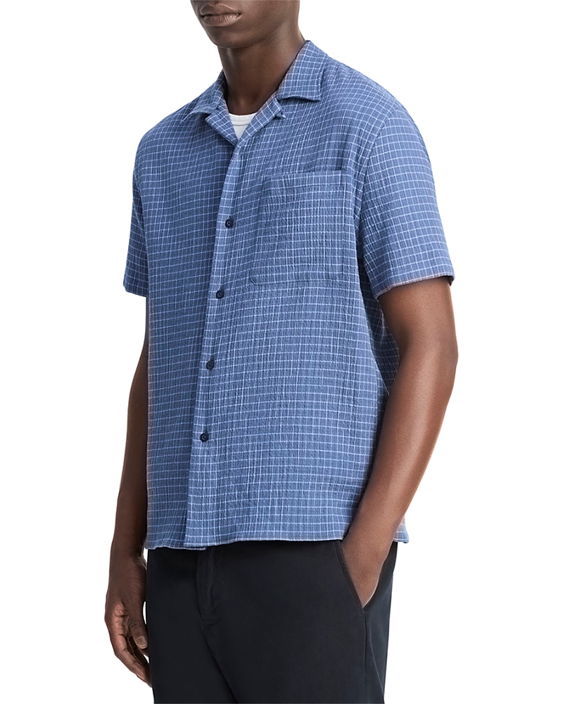 Vince Short Sleeve Button Front Camp Shirt