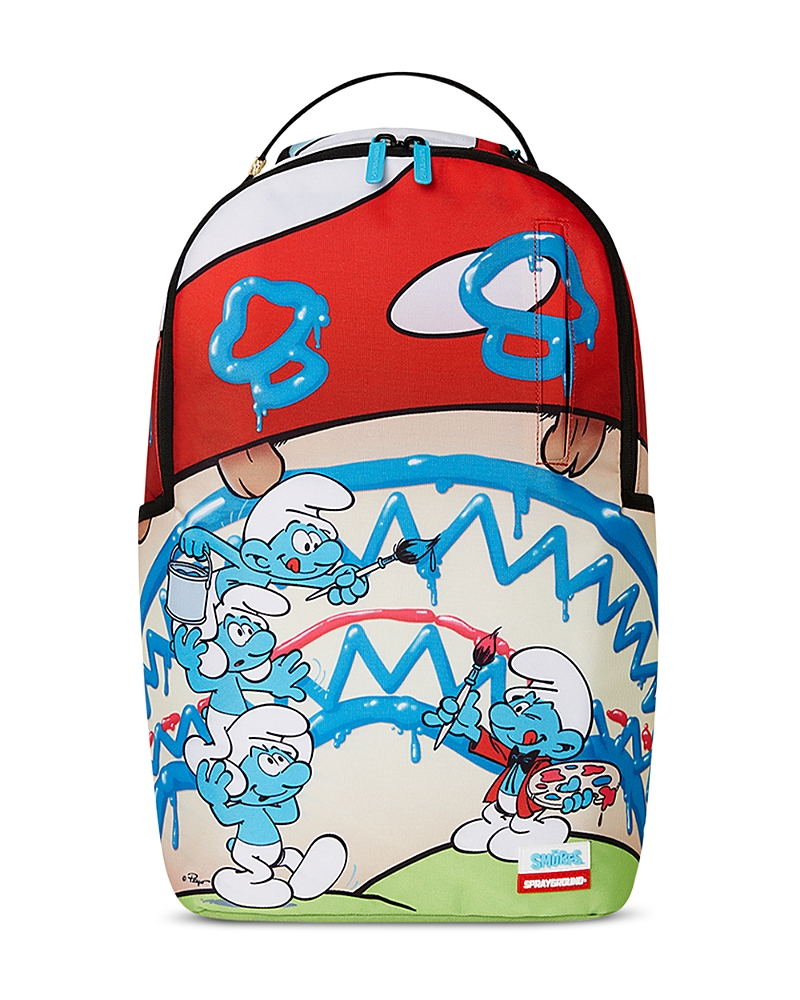 Sprayground Painting Smurfs Dlxr Backpack