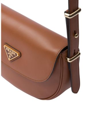 Arque Leather Shoulder Bag with Flap