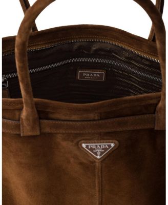Suede Tote Bag
