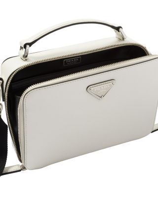  Brique Medium Saffiano Leather Bag