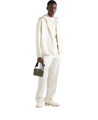 Brique Saffiano Leather Bag