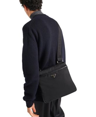  Re-Nylon and Saffiano Shoulder Bag