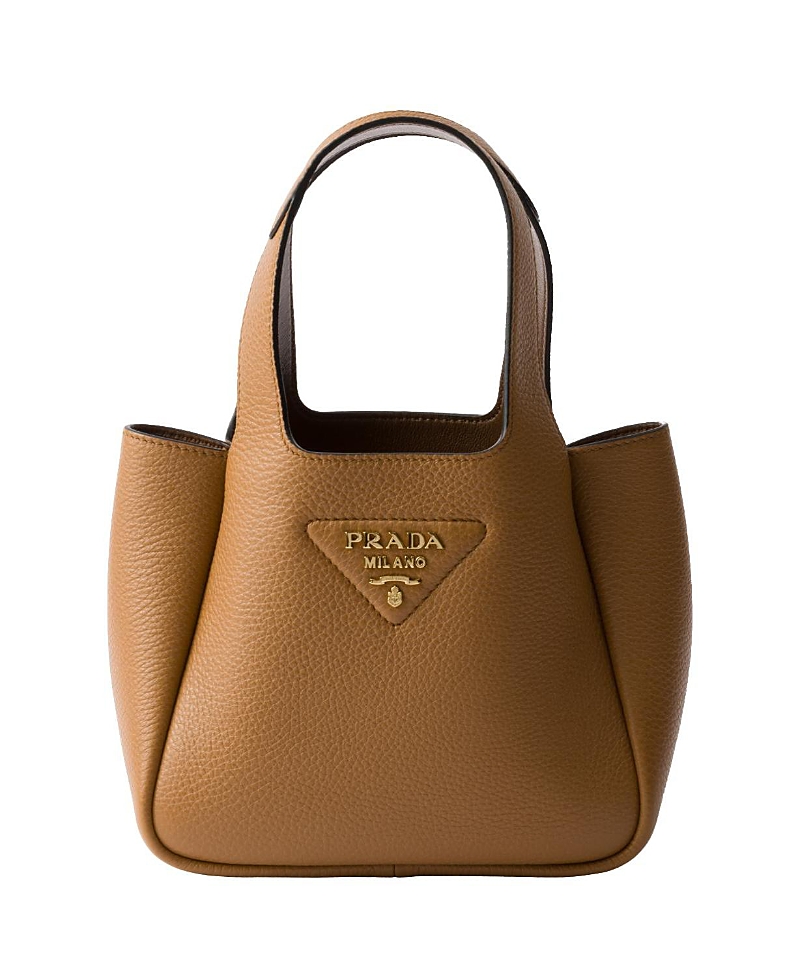 Shop Prada Leather Mini Handbag