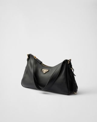 Aim&eacute;e Medium Leather Shoulder Bag