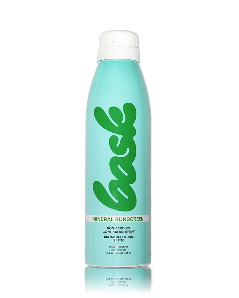 Bask Suncare Continuous Spray Spf 30 Mineral Sunscreen 5.5 Oz.