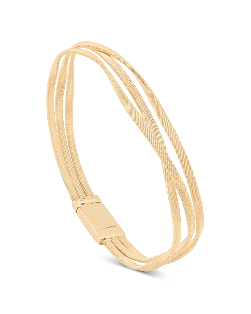 Marco Bicego 18k Yellow Gold Marrakech 3 Strand Coil Bracelet In Yellow