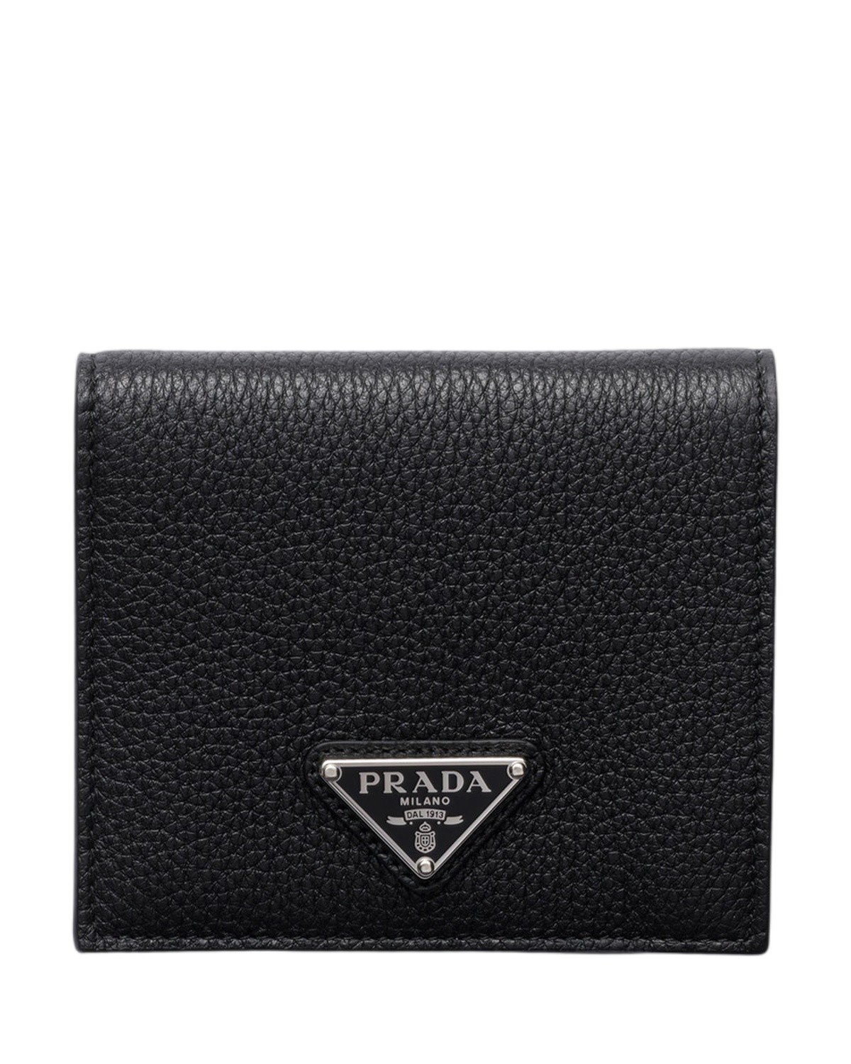 Prada Leather Wallet in Black